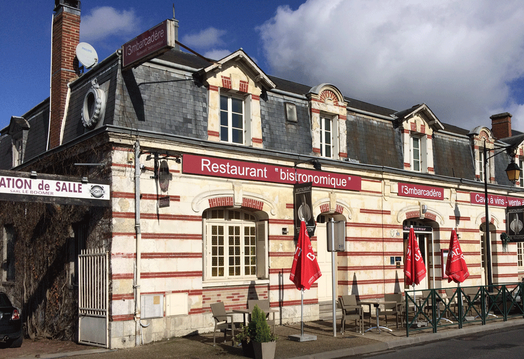 L'Embarcadère where we had lunch