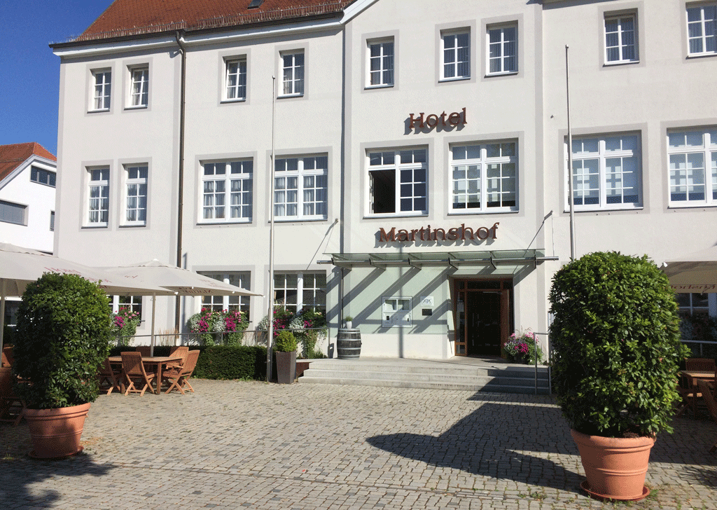 The Martinshof Hotel in Rottenburg am Neckar