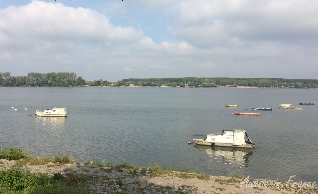 View of the Danube in front of the hotel