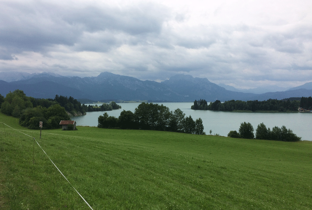 First views of Forggensee