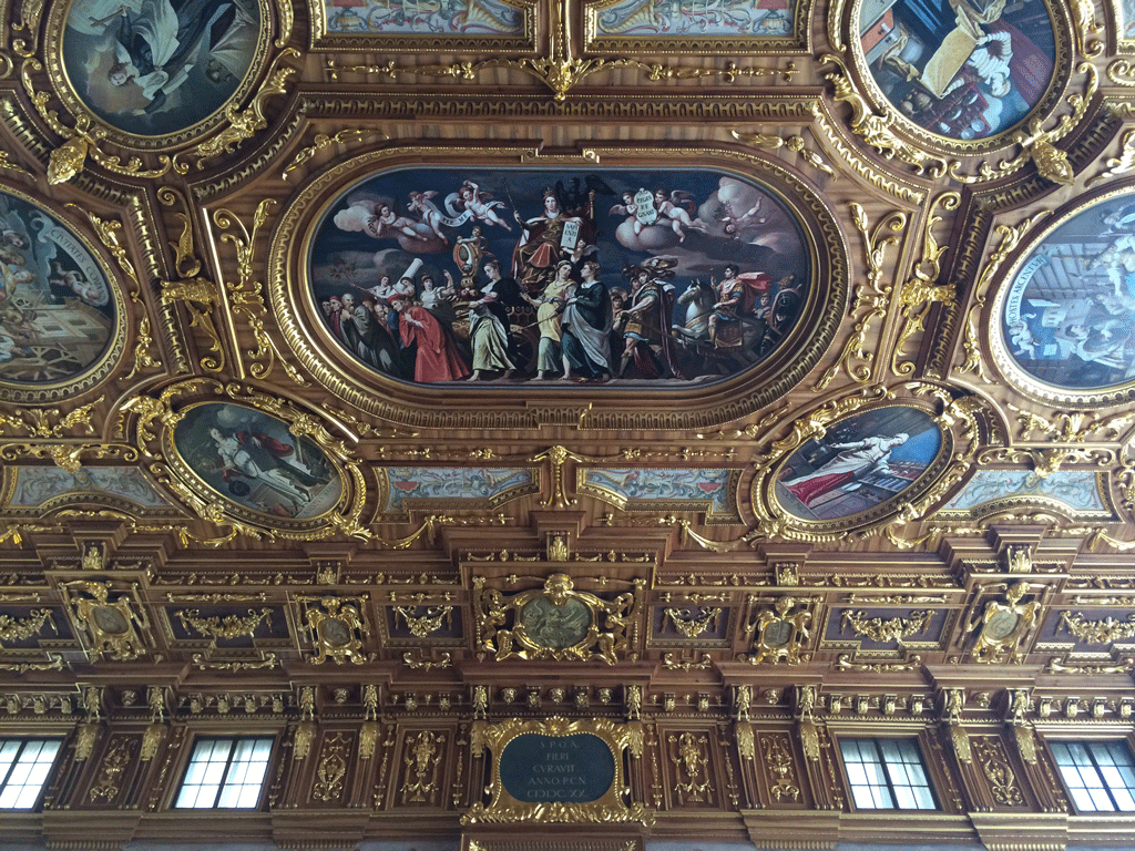Ceiling of the Golden Hall in Augsburg