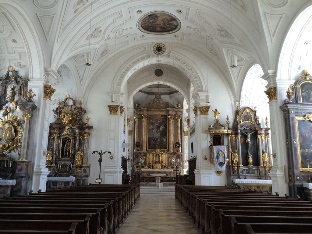The baroque church in Raising