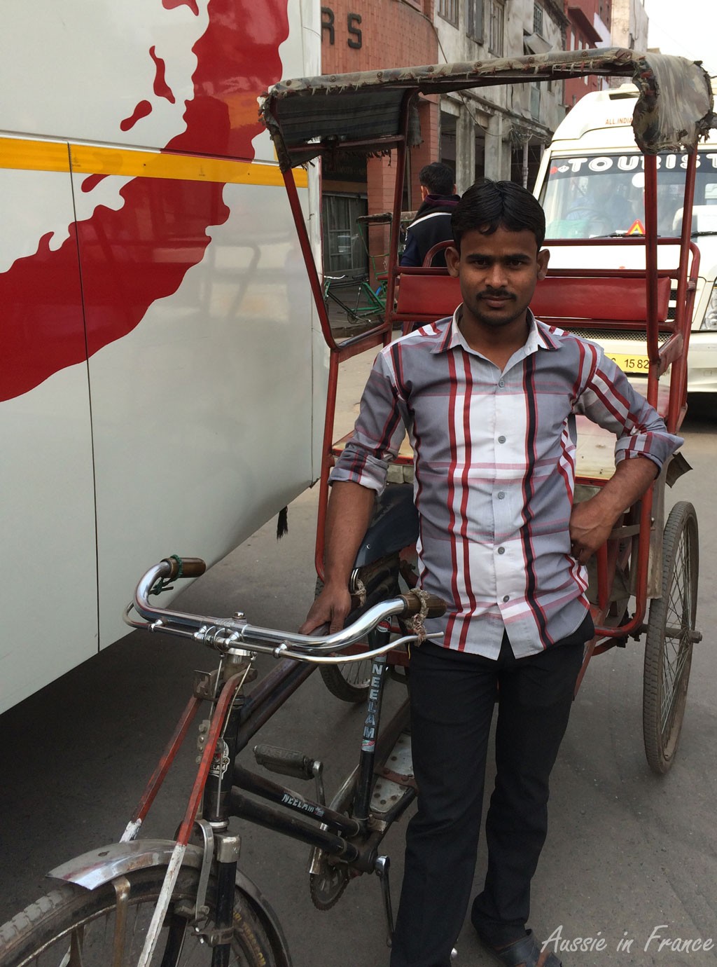 Our rickshaw wallah