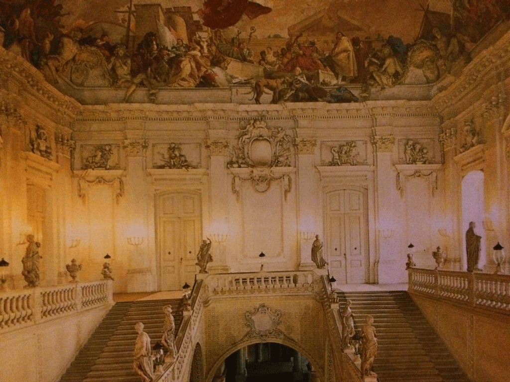 The fresco by Tiepolo, said to be the largest in the world