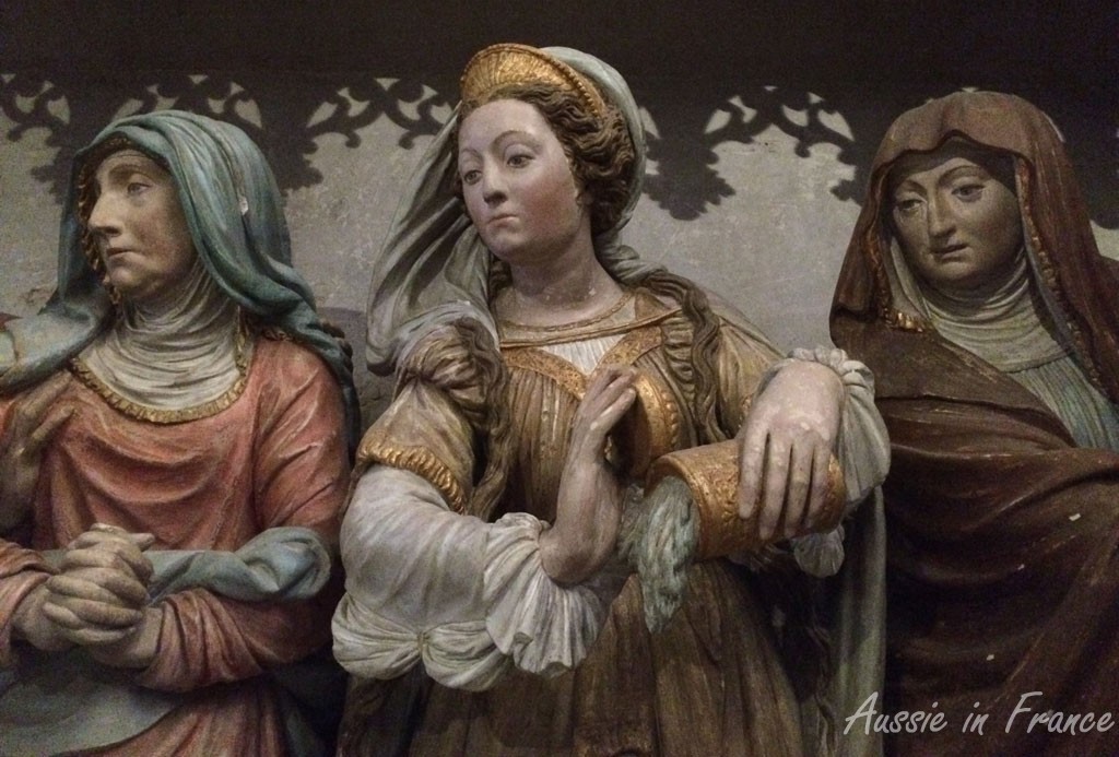 The Virgin Mary and Mary Magdelene