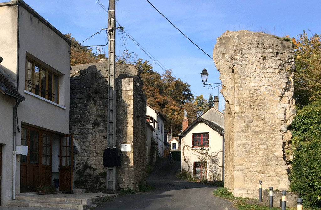 Part of the old fortifications