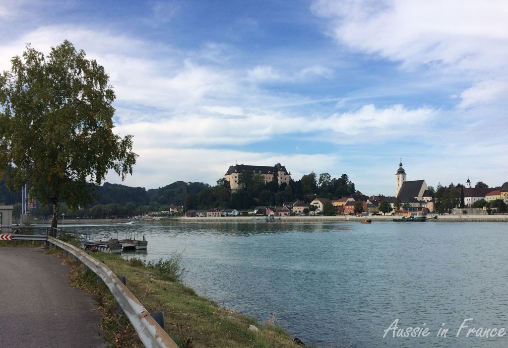 Grein from the bike path