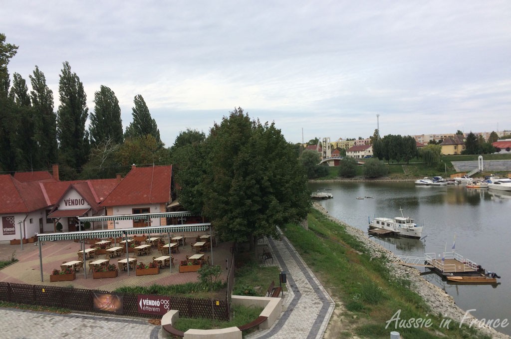 View of the Danube from the bridge