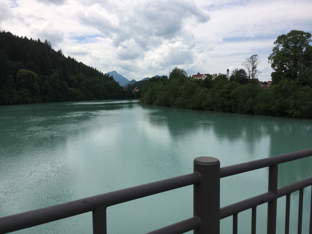 View of the lake at Schwangau