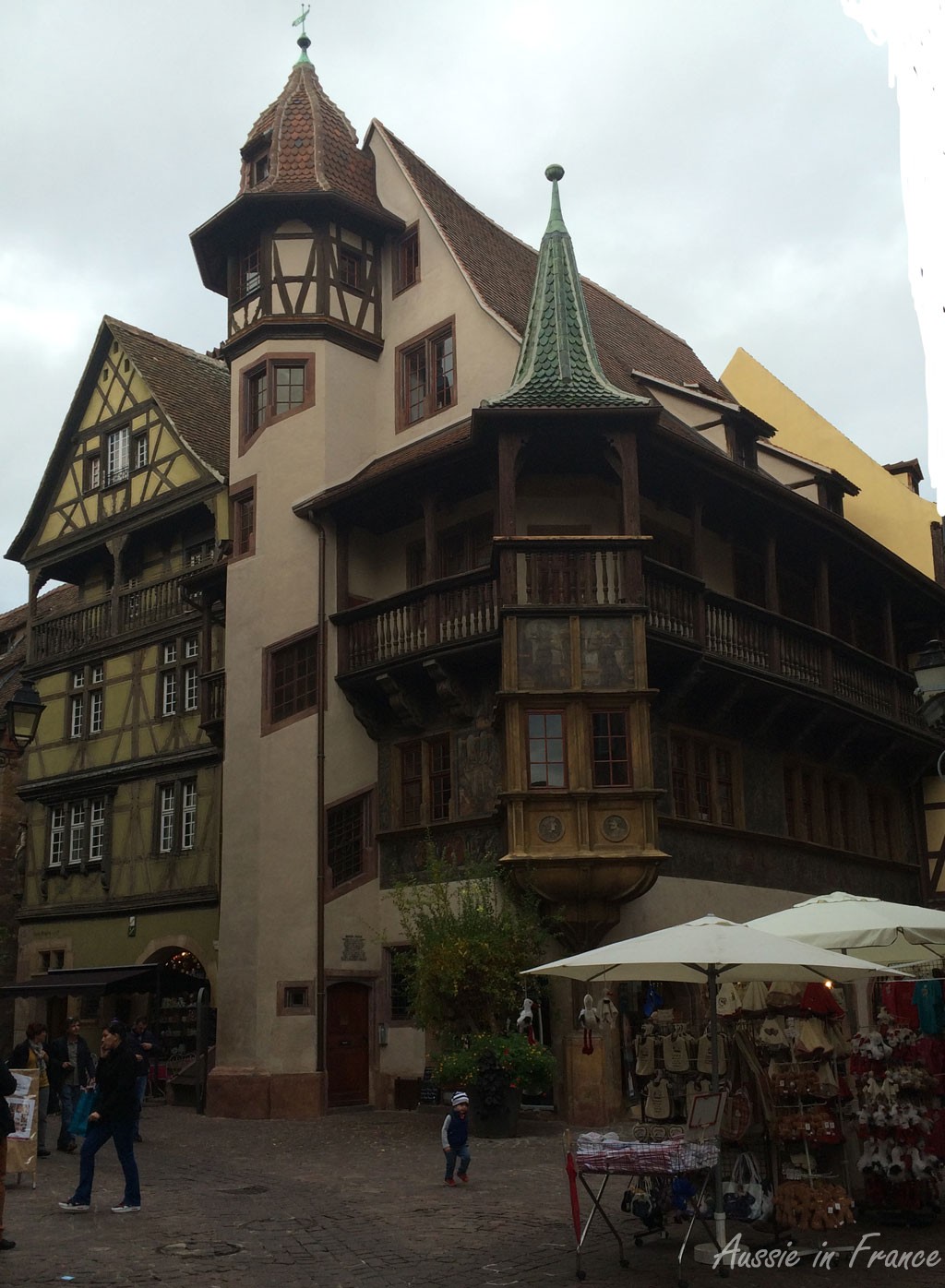 Pfister House built in 1537, probably the best-known monument in Colmar