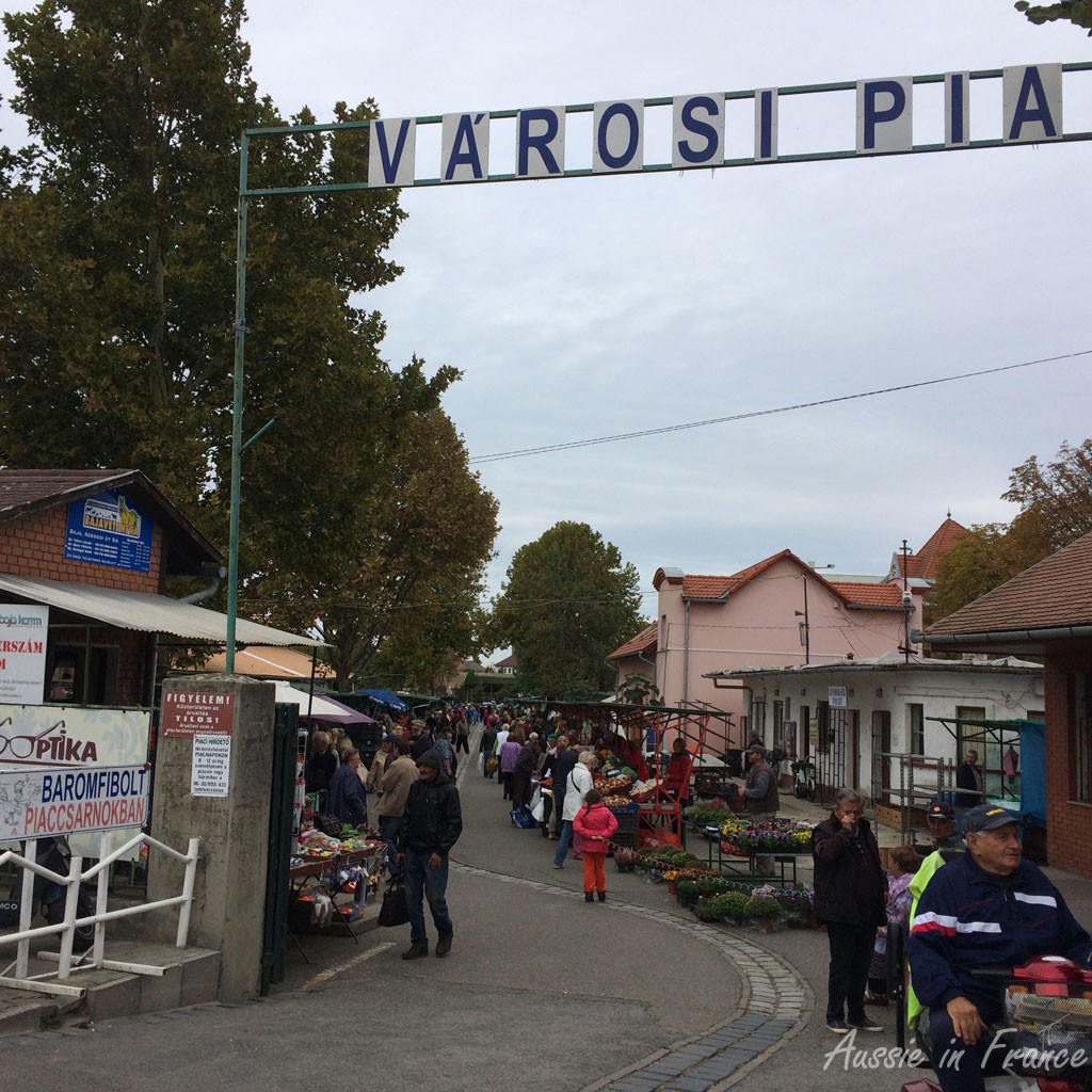 The market in Baja