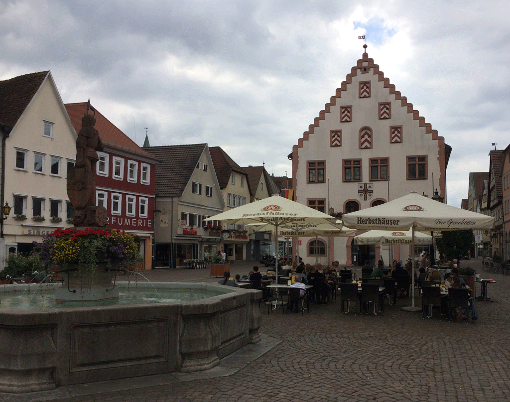 Marktplatz in Bad Men