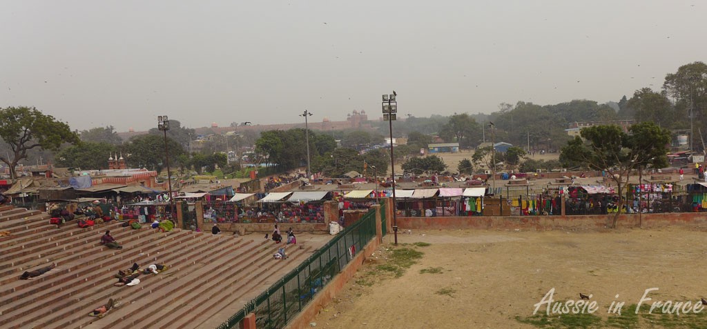 View from one side of the mosque