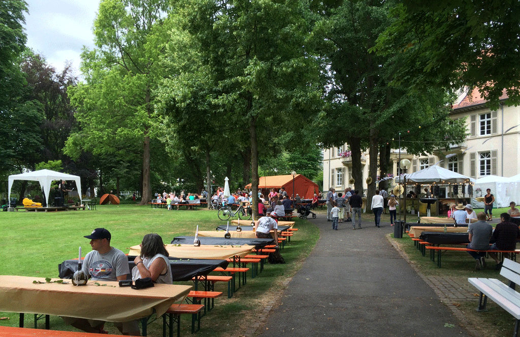 The somewhat amateur 1920s event in Bad Mergentheim