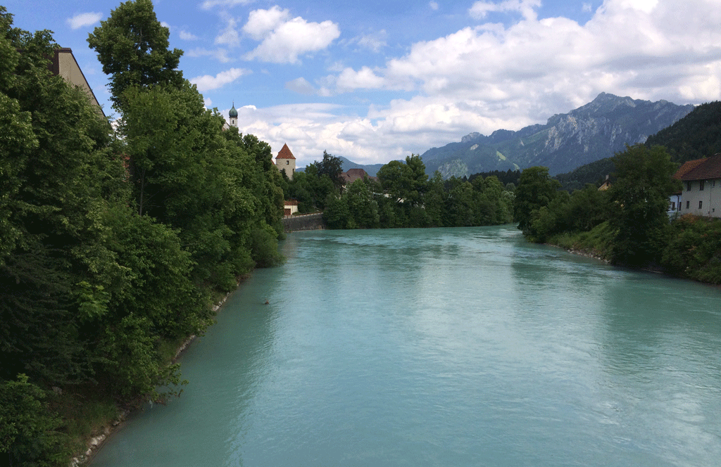 The lake in Fussen