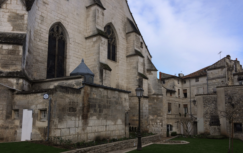 Church of Saint André after which the restaurant is named