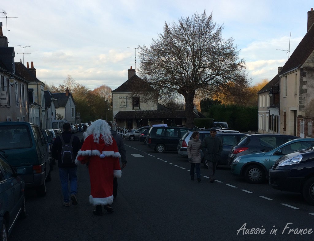 An unconvincing santa