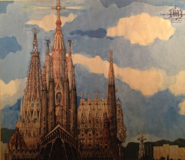 Conceptua design of the Sagrada Familia