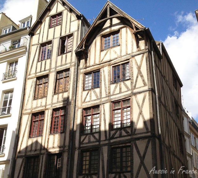 Mediaeval houses at 11 & 13 rue François Morin
