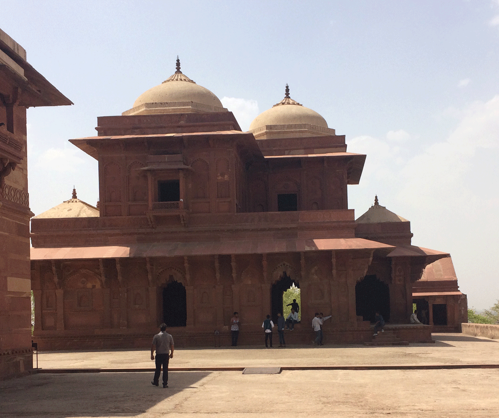 The house of Birbal, Akbar's favourite minister, that we didn't get to visit at Fatehpur Sikri