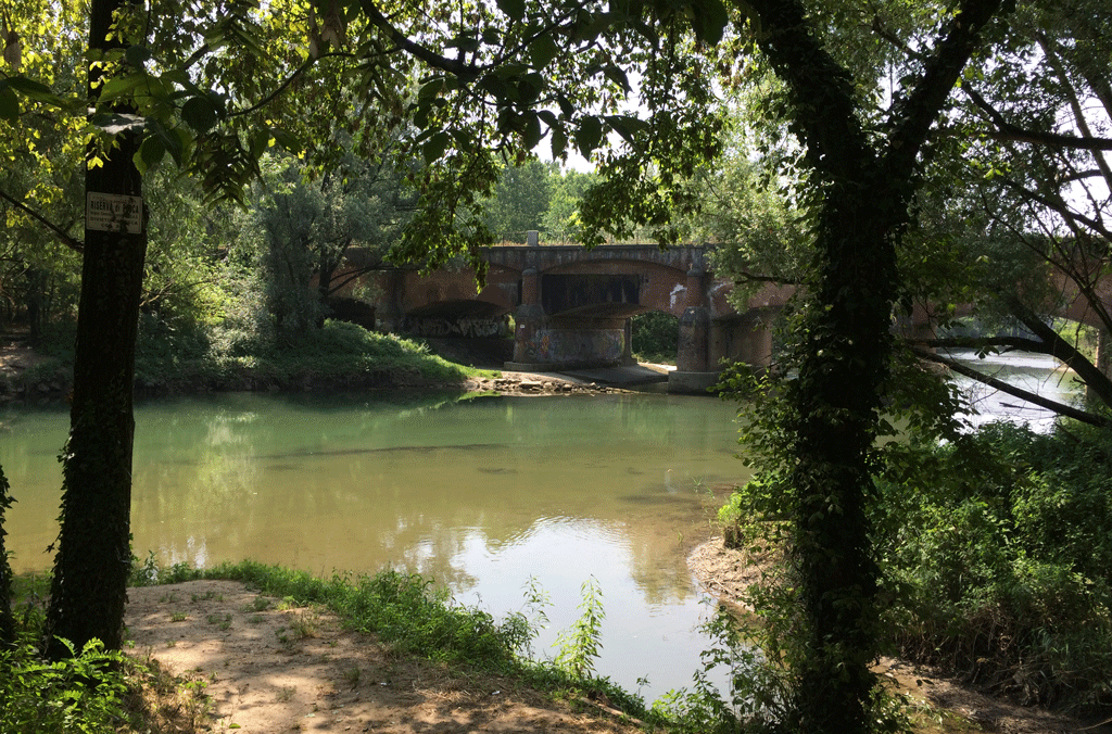 The first canal path 