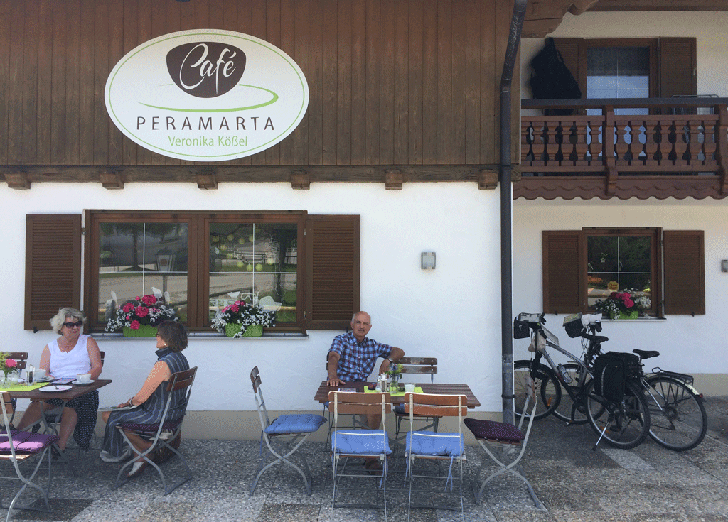Peramata Café in Wildsteig
