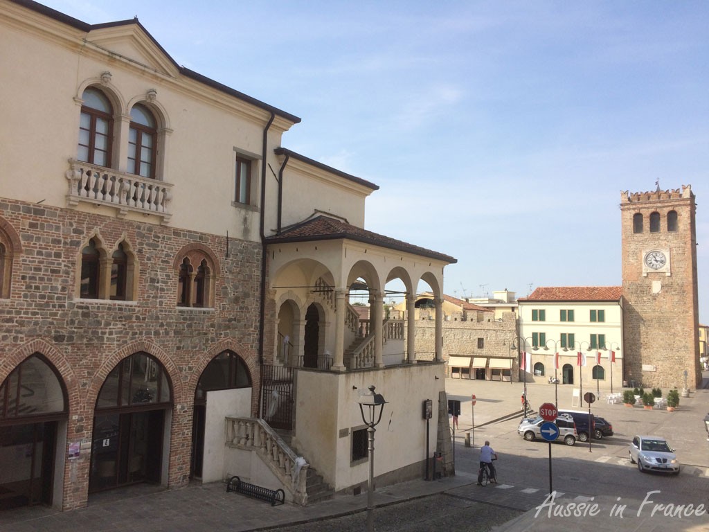 The town clock in Monselice