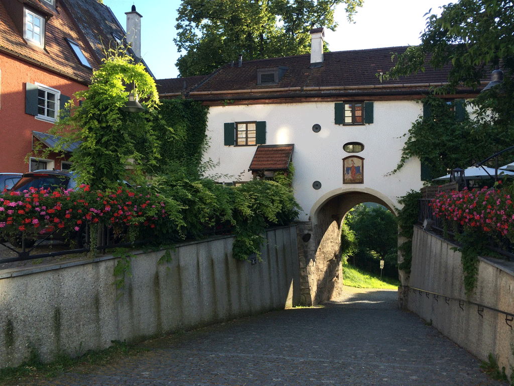 One of the gates in Schongau