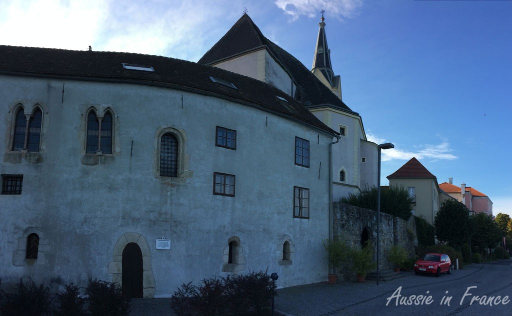 The mediaeval building in Ybbs