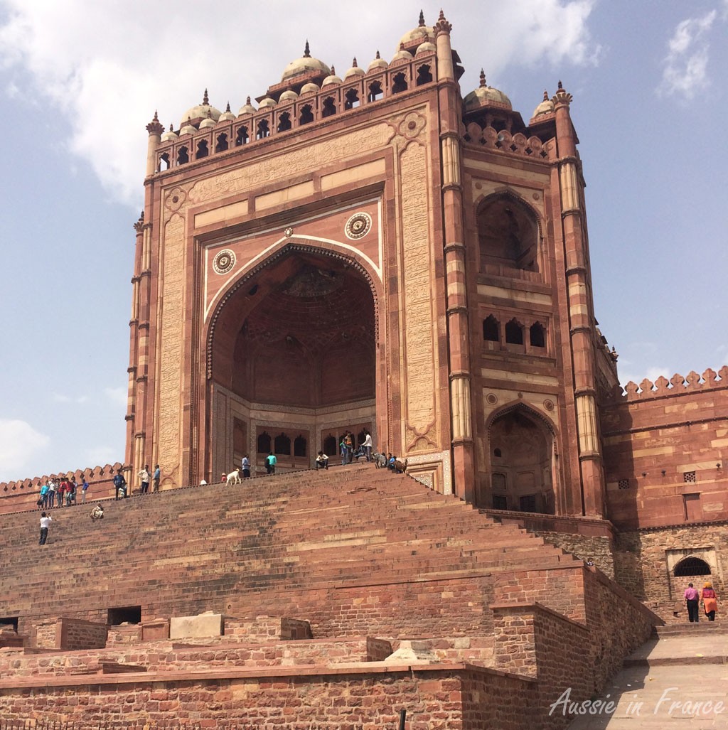 Buland Darwaza, the 54 m high entrance to the Fatehpur Sikri complex