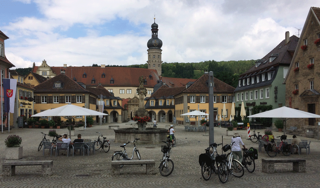 Marktplatz in Weikersheim