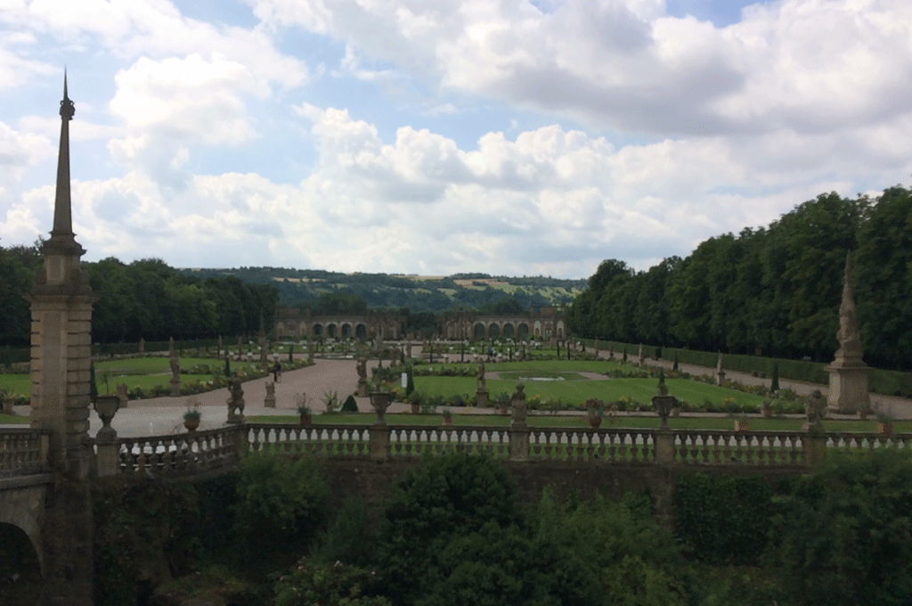 The gardens at Weikersheim