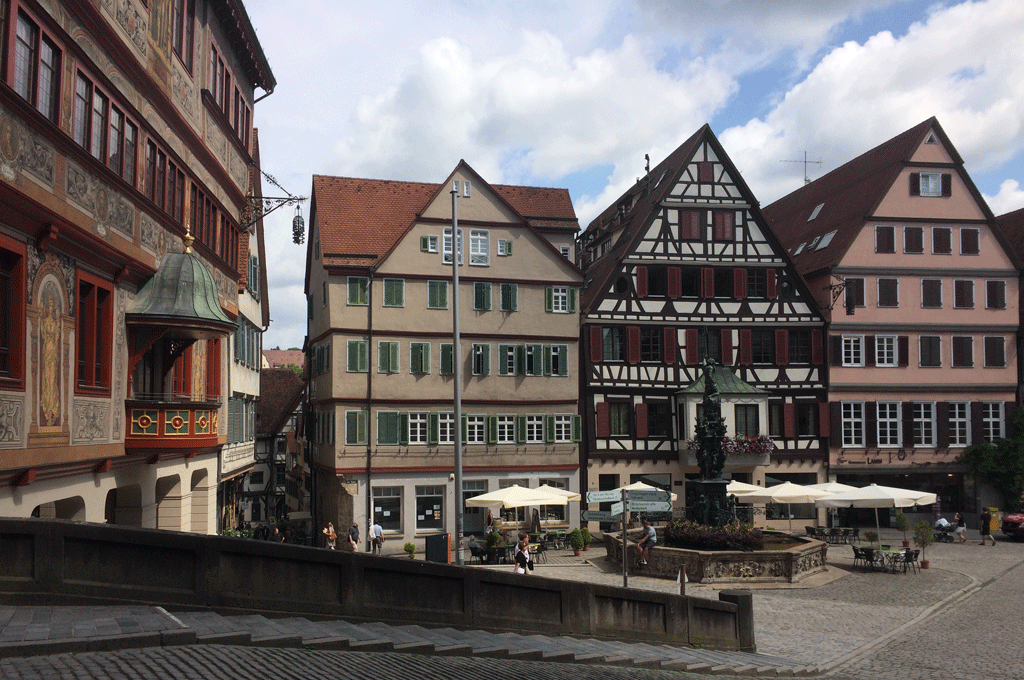 Marktplatz in Tübingen