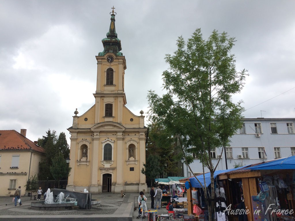 The main square in Zemum