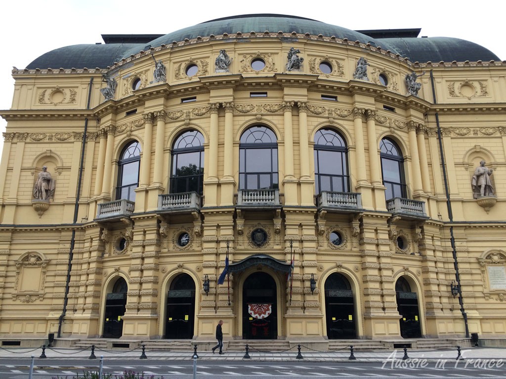 The neo-baroque opera house built in 1893