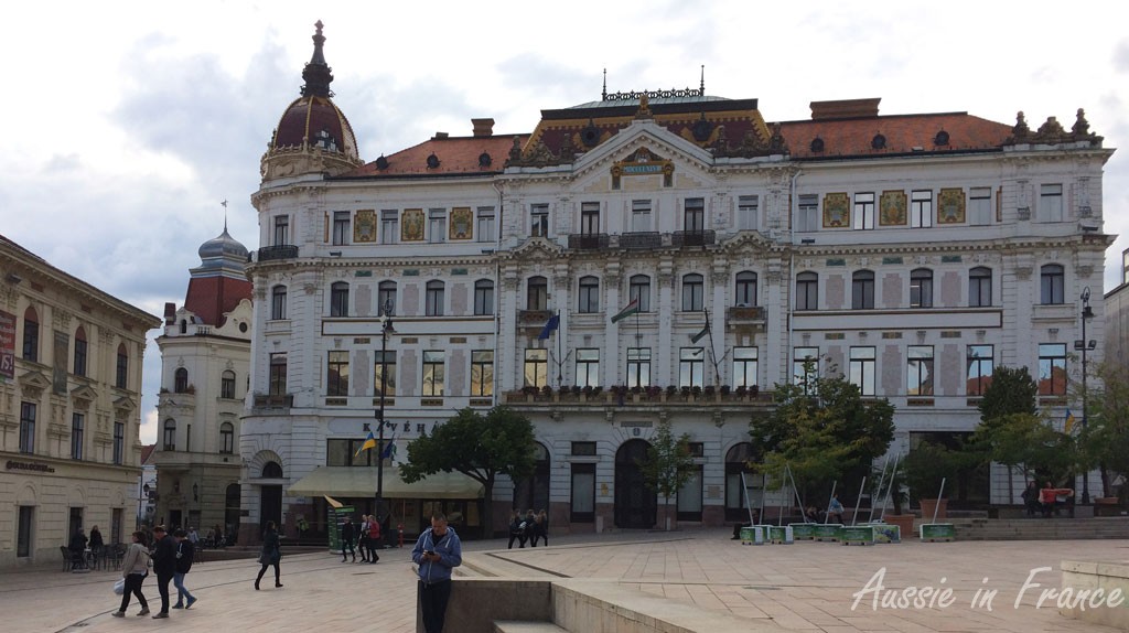 The main square in Pecs