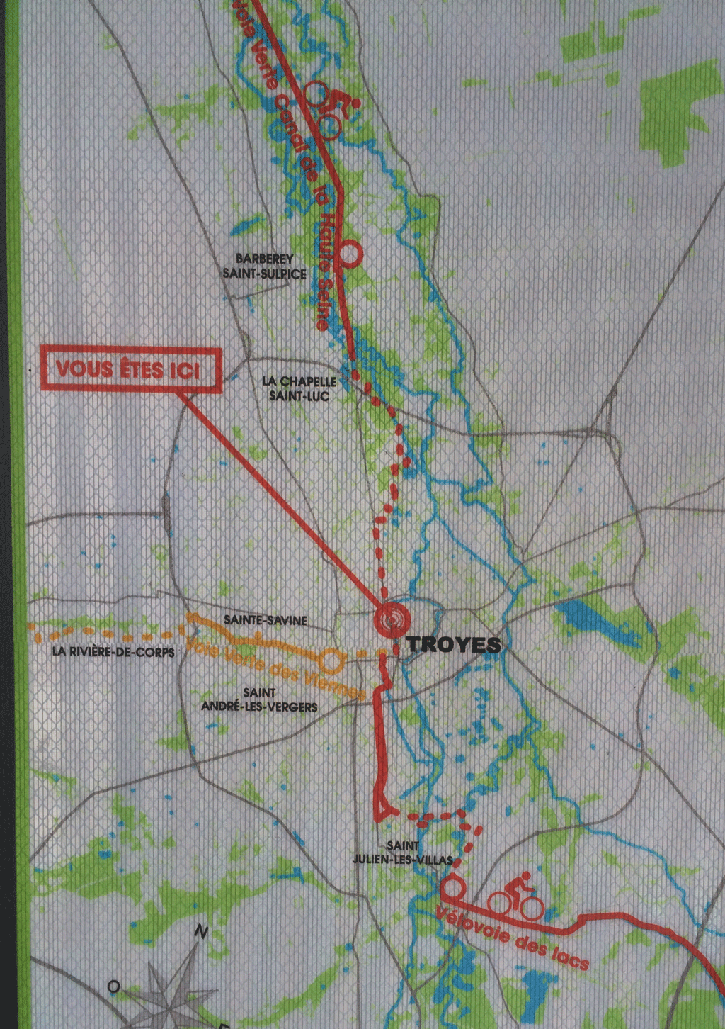 The Voie Verte bike route