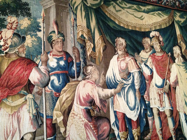 Tapisserie de la Reconnaissance: Joan of Arc recognises the Dauphin Charles