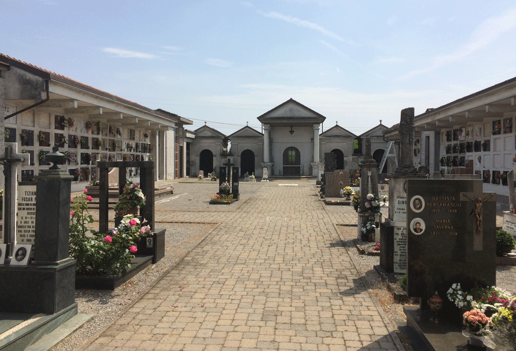 A typical Italian cemetary