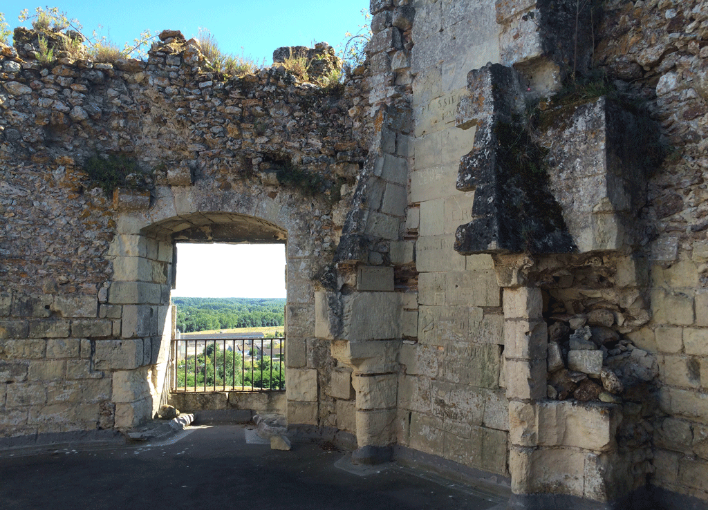 What remains of the top floor