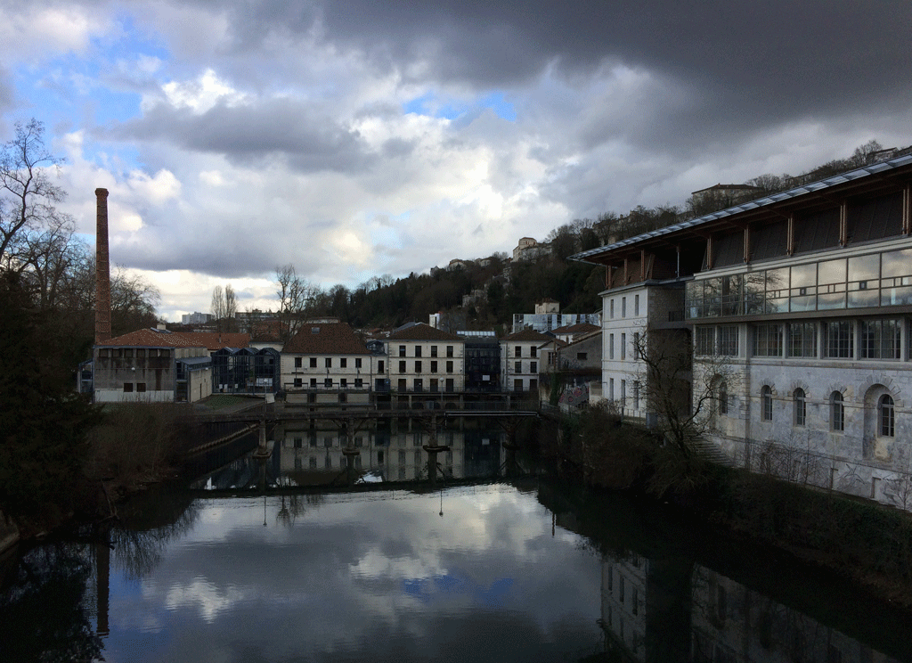 The Paper Museum on the banks of the Charente, next to the Ecole Supérieure européenne de l'image