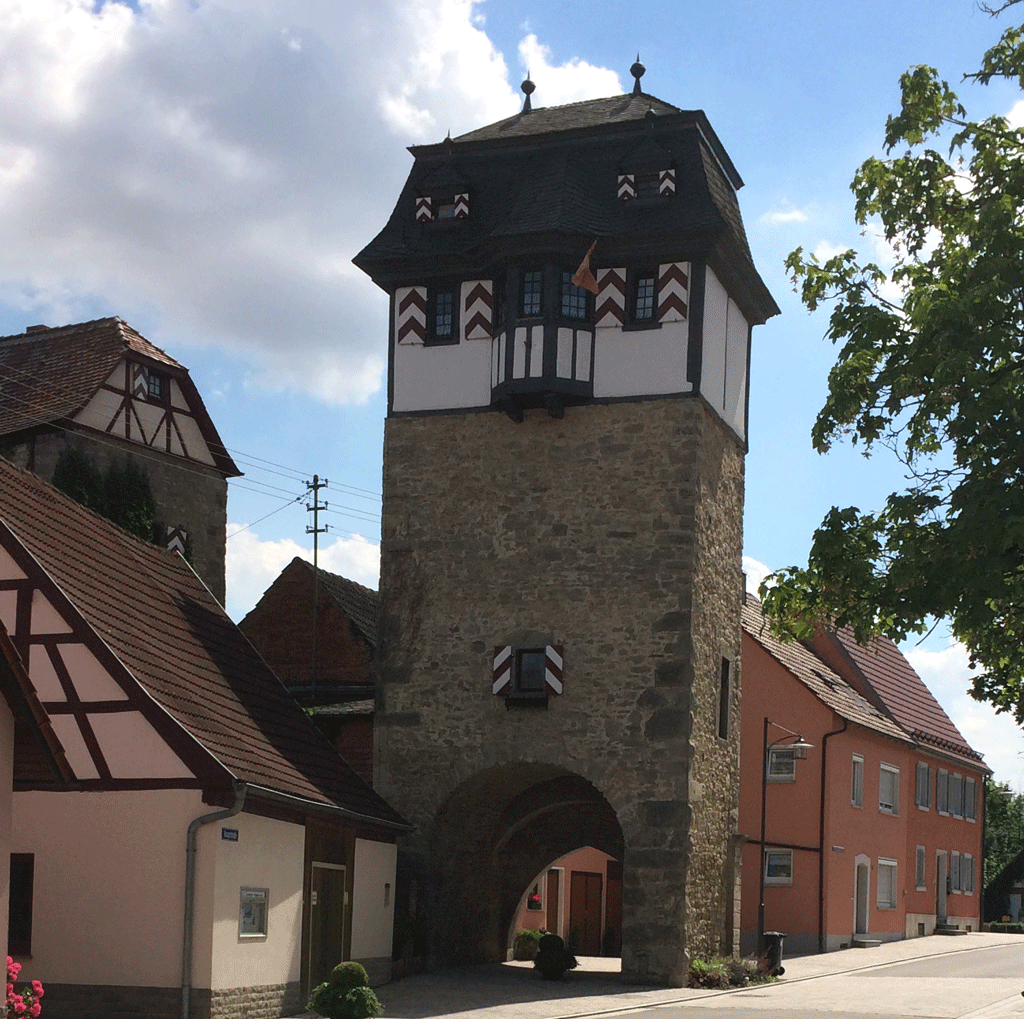 One of the towers in Credlingen