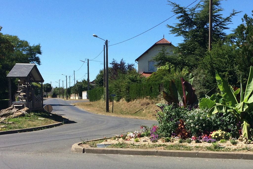 The waterwheel intersection where we should have gone left