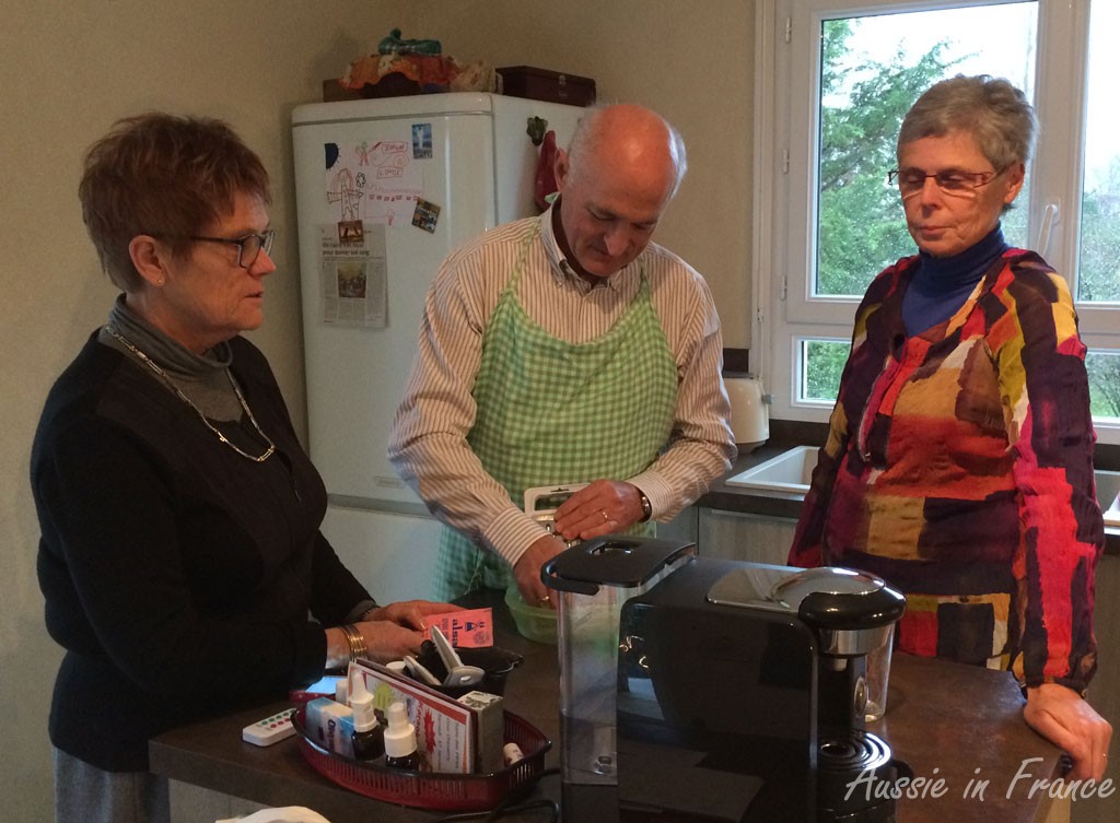 Martine, Jean Michel and Françoise