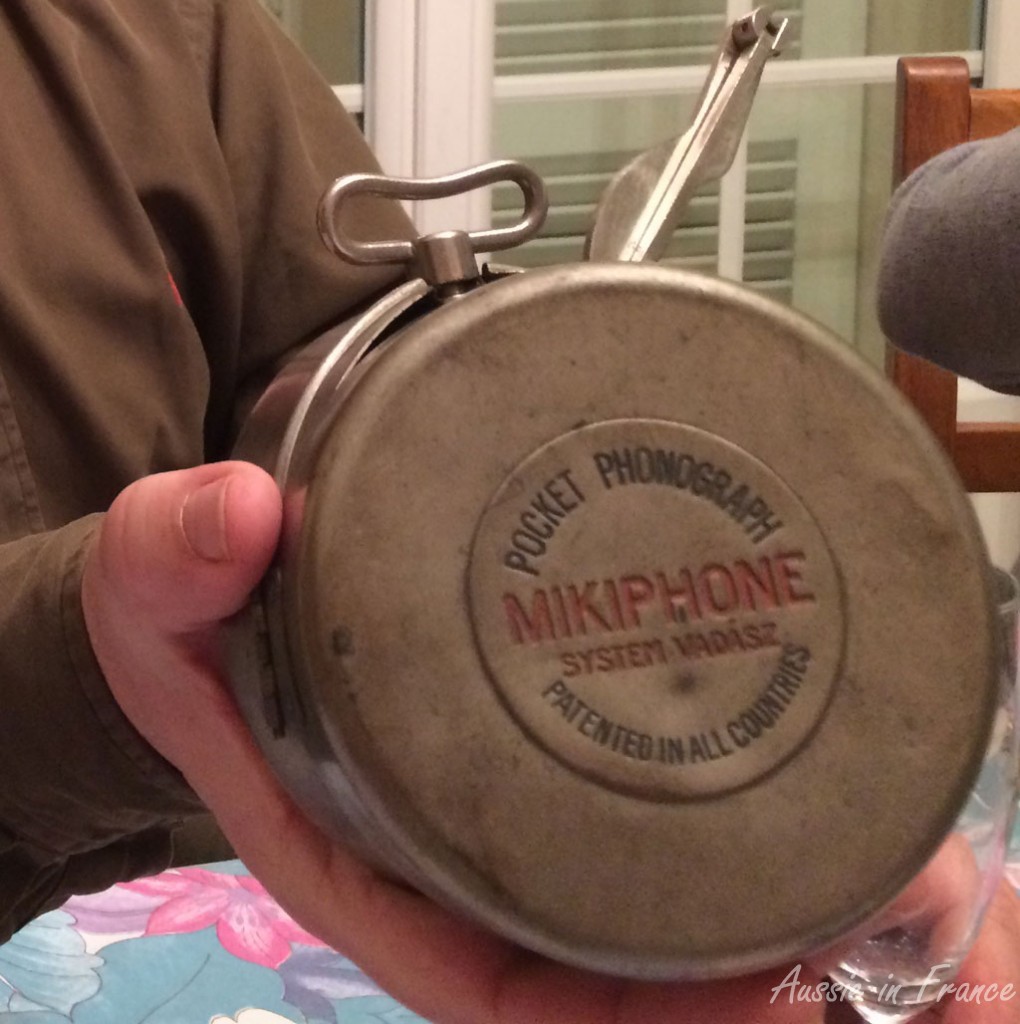 The Mikiphone, the smallest talking machine ever made