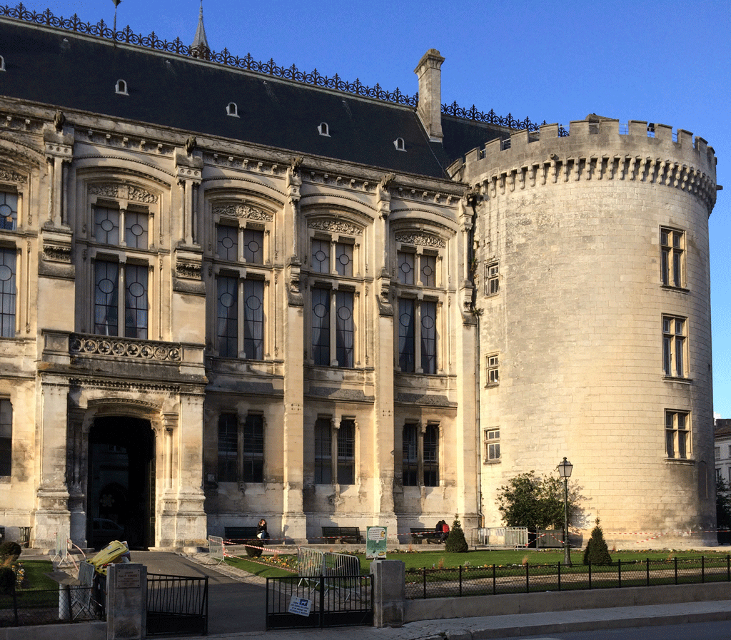 The castle which is now the town hall