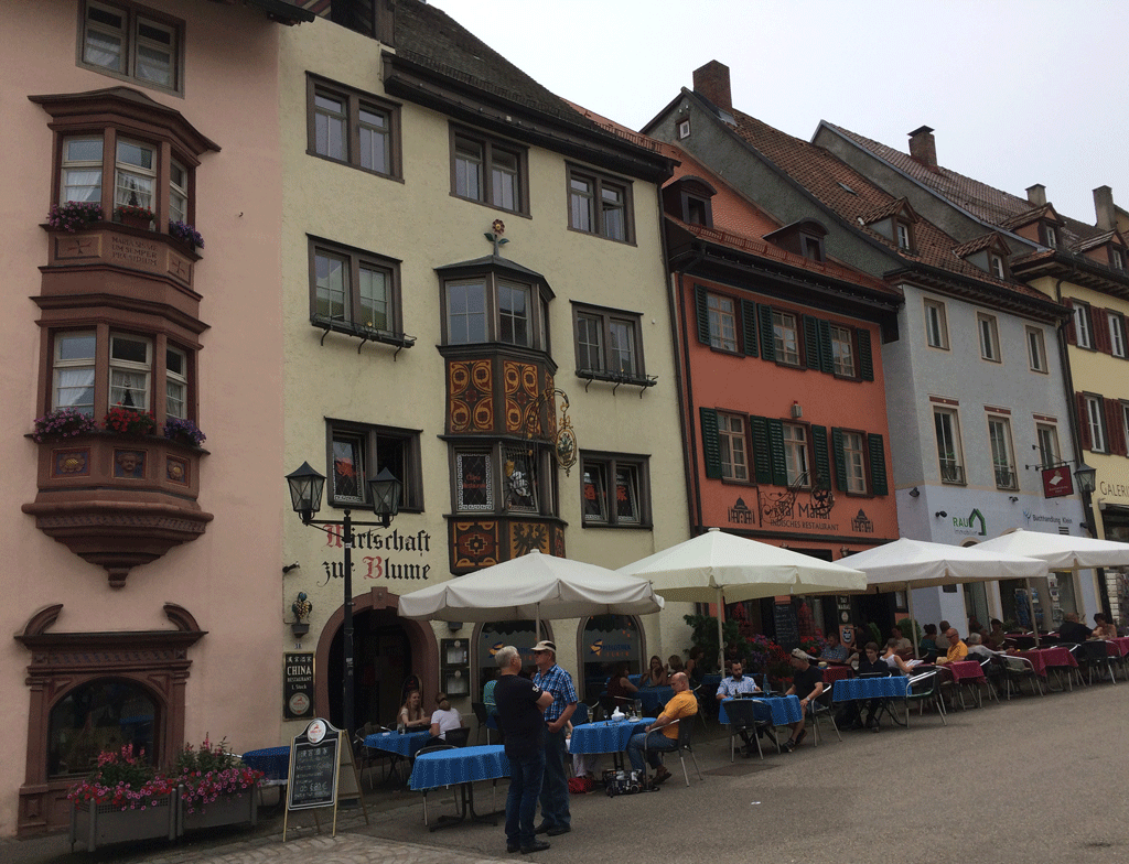 The other side of the square in Rottweil