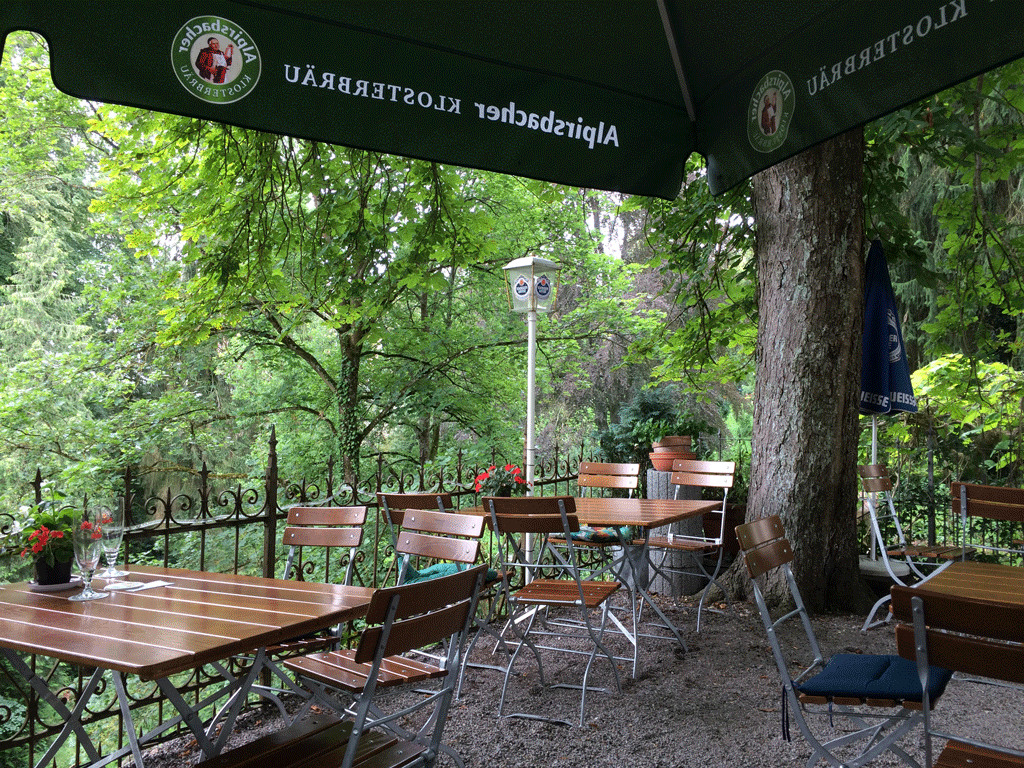 Our lunch terrace