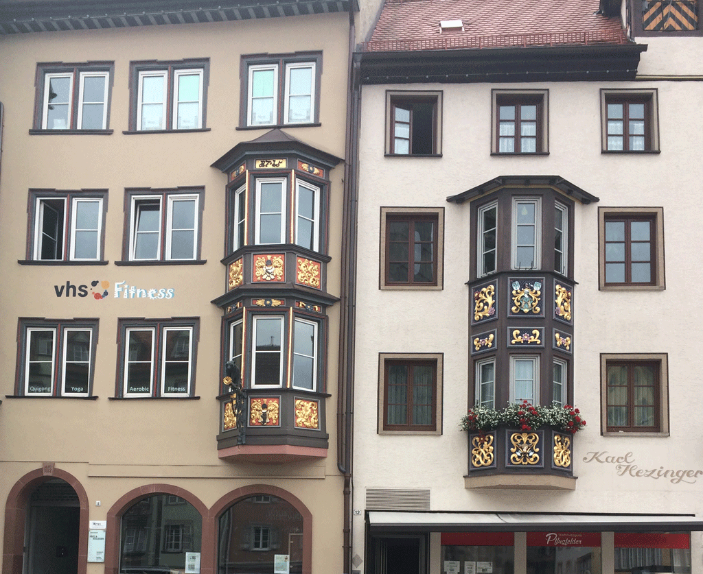 More oriel windows in the main street