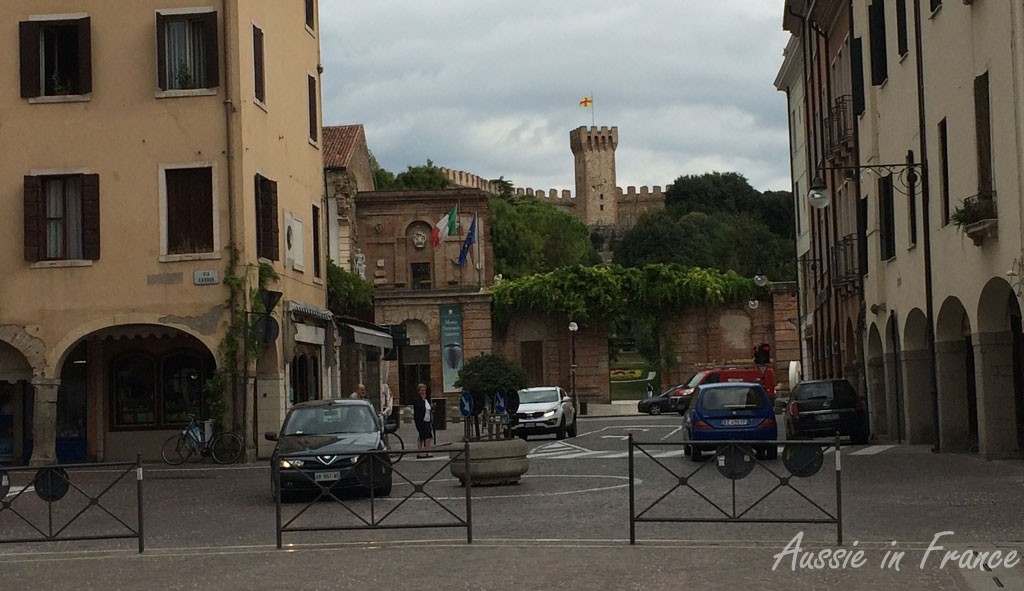 The castle in Este